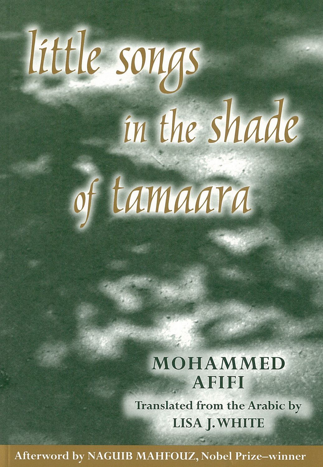Little Songs in the Shade of Tamaara (Arabic Translation Award Series)