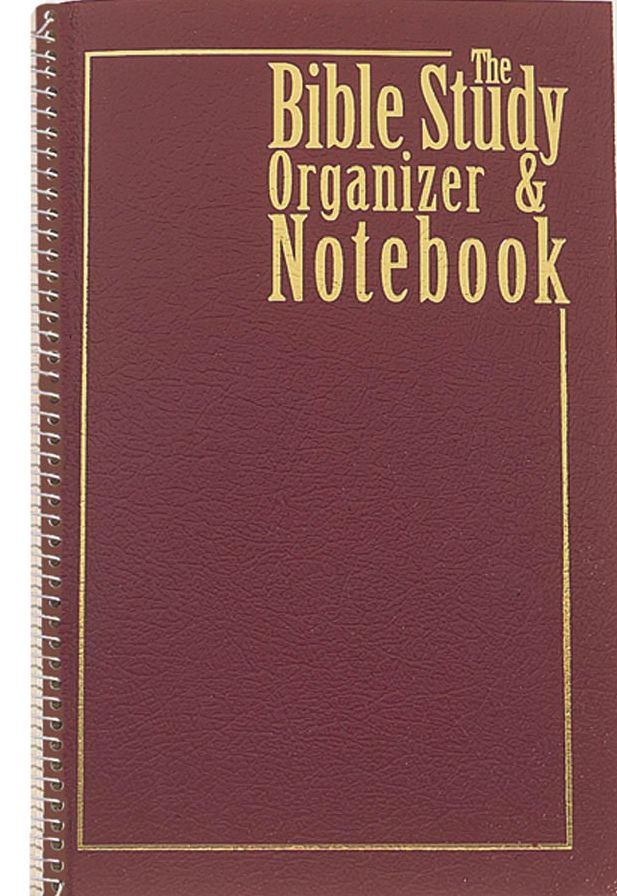 Bible Study Organizer / Notebook