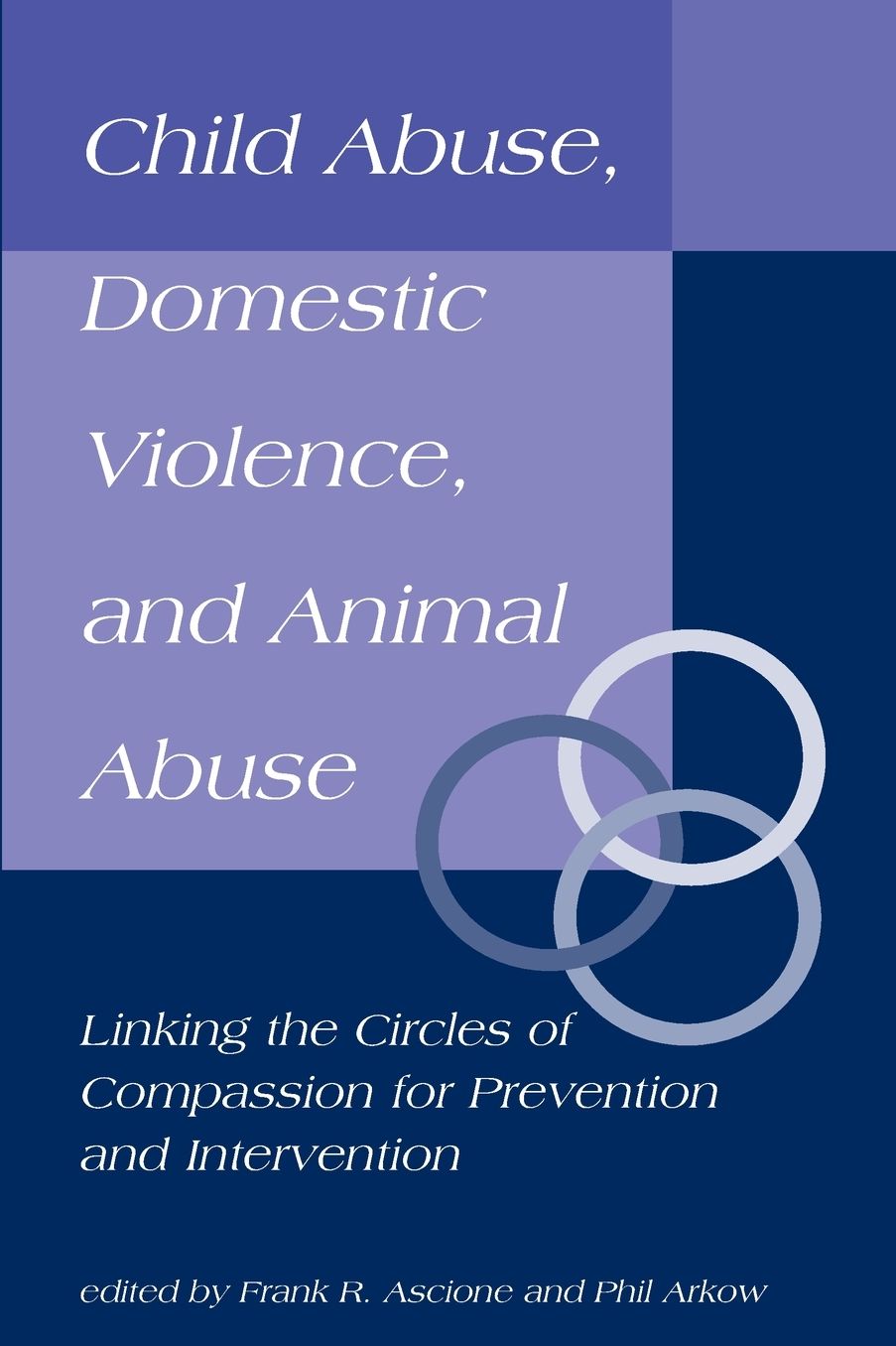 Child Abuse, Domestic Violence, and Animal Abuse: Linking the Circles of Compassion For Prevention and Intervention