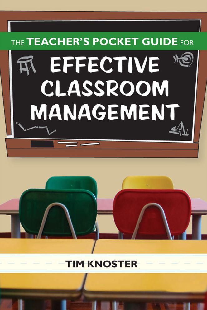 Teacher's Pocket Guide for Effective Classroom Management