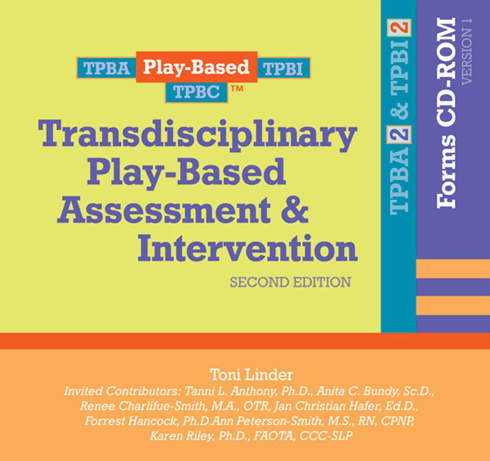 Transdisciplinary Play-Based Assessment & Intervention CD-ROM