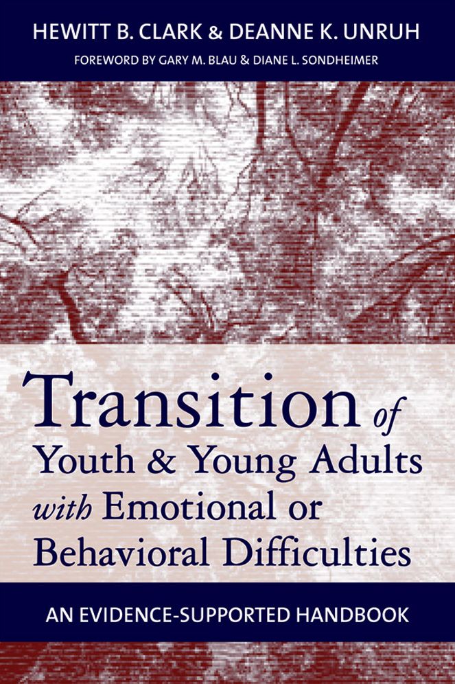 Transition of Youth and Young Adults with Emotional or Behavioral Difficulties: An Evidence-Supported Handbook