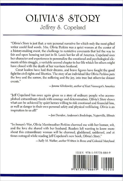 Olivia's Story: The Conspiracy of Heroes Behind Shelley v. Kraemer