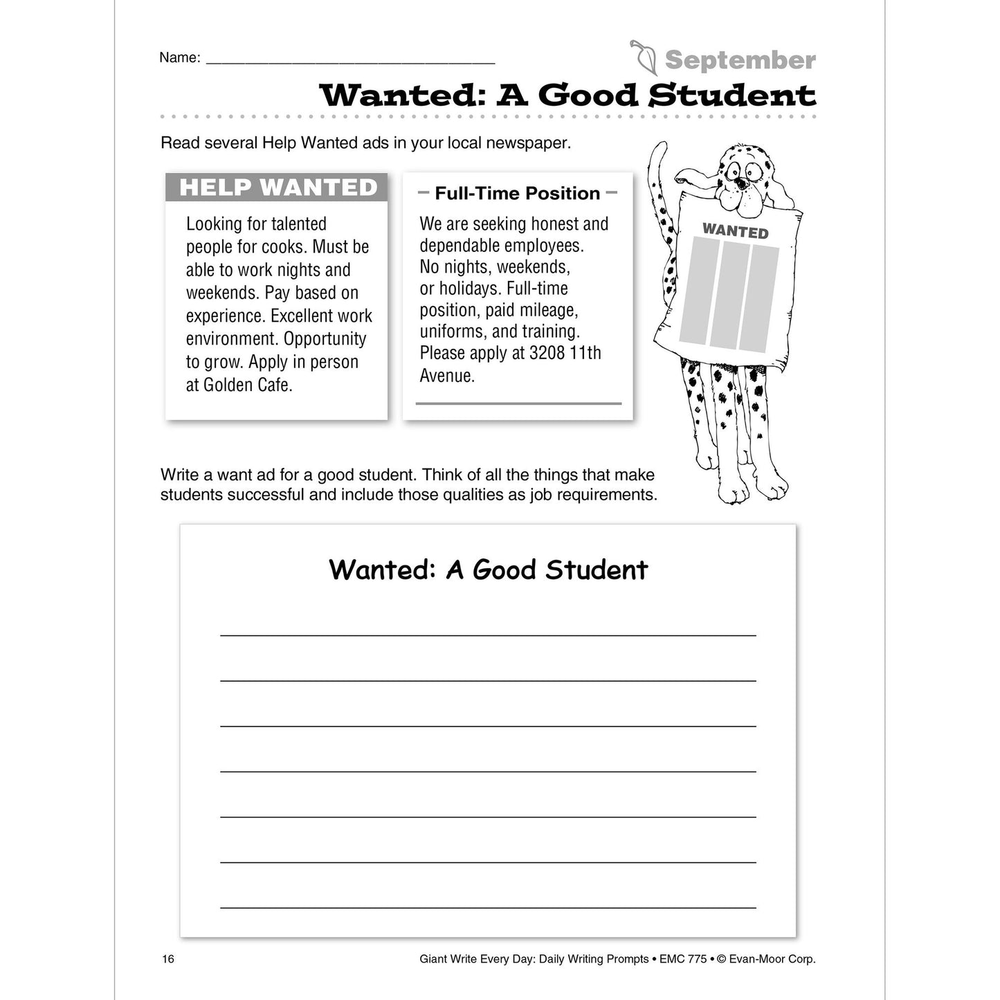 GIANT WRITE EVERYDAY GR 1/6