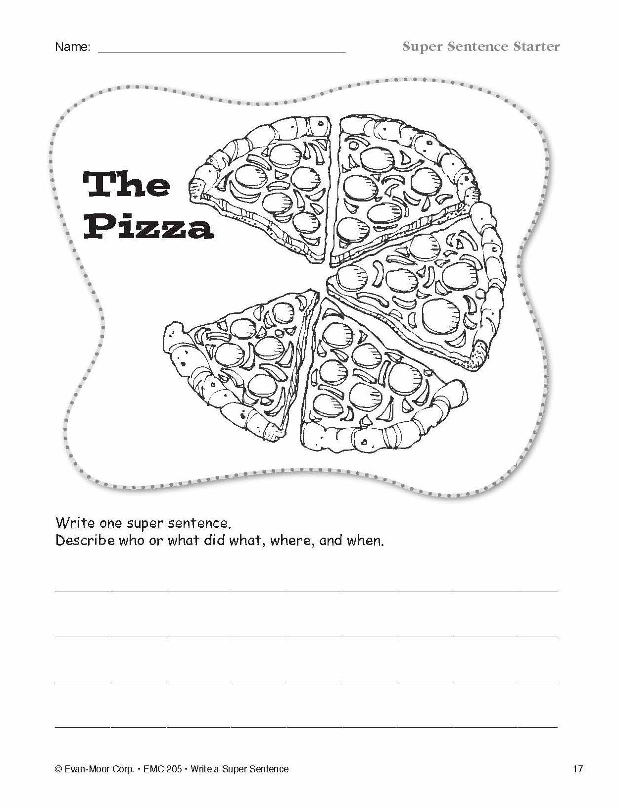 Write A Super Sentence