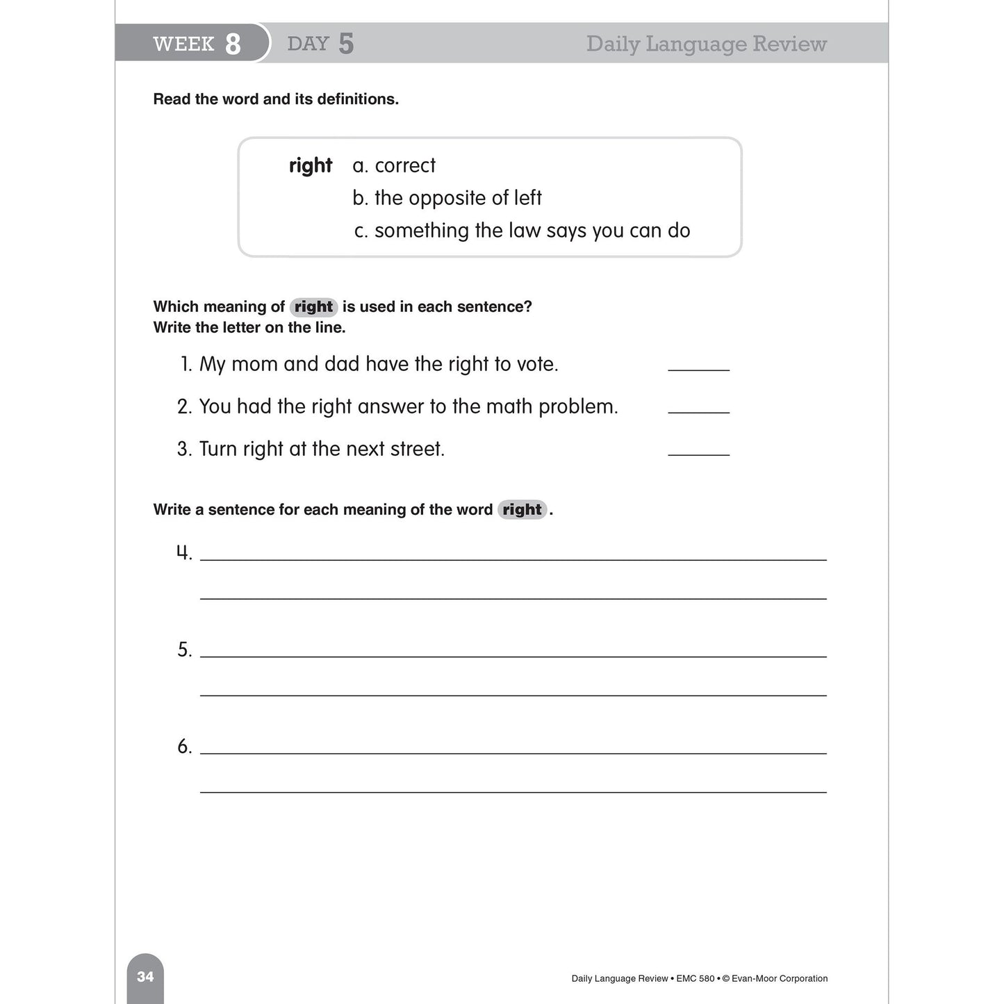Daily Language Review Grade 2