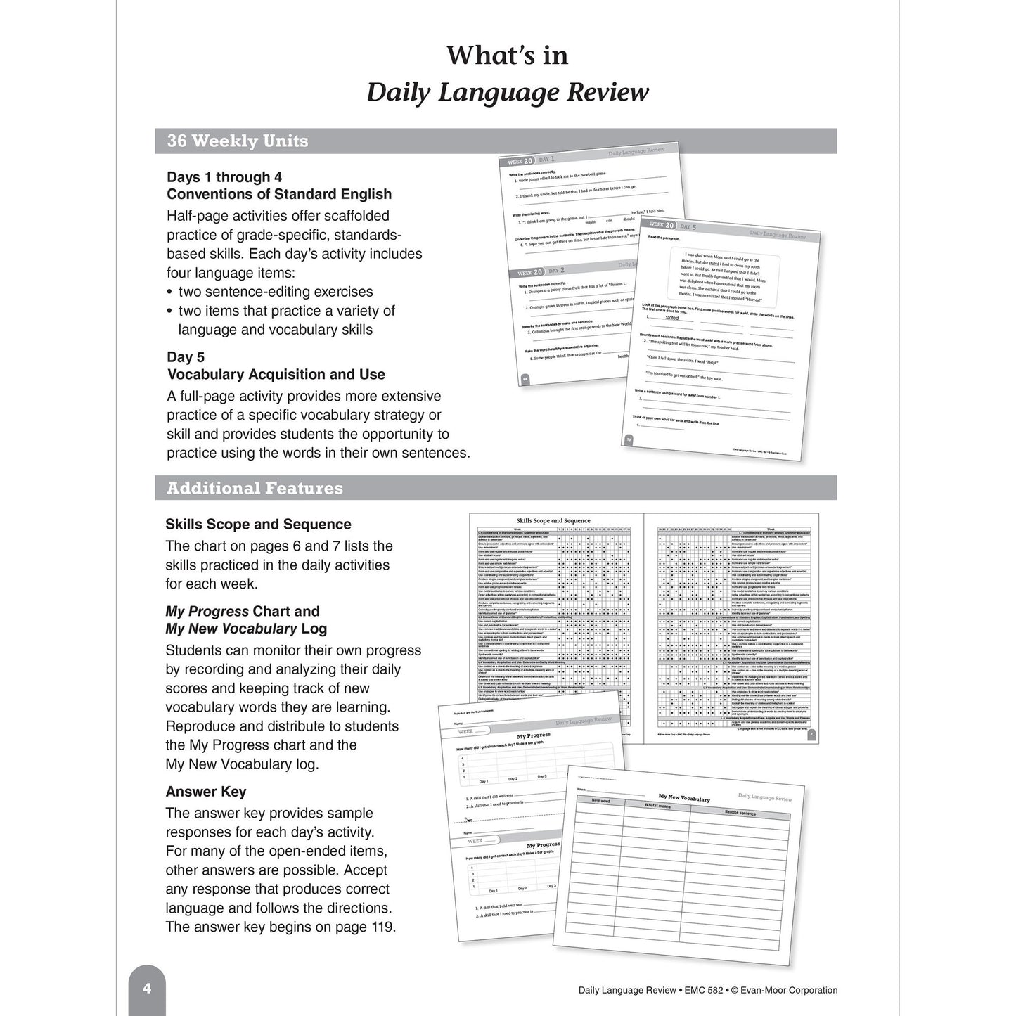 Daily Language Review Grade 4