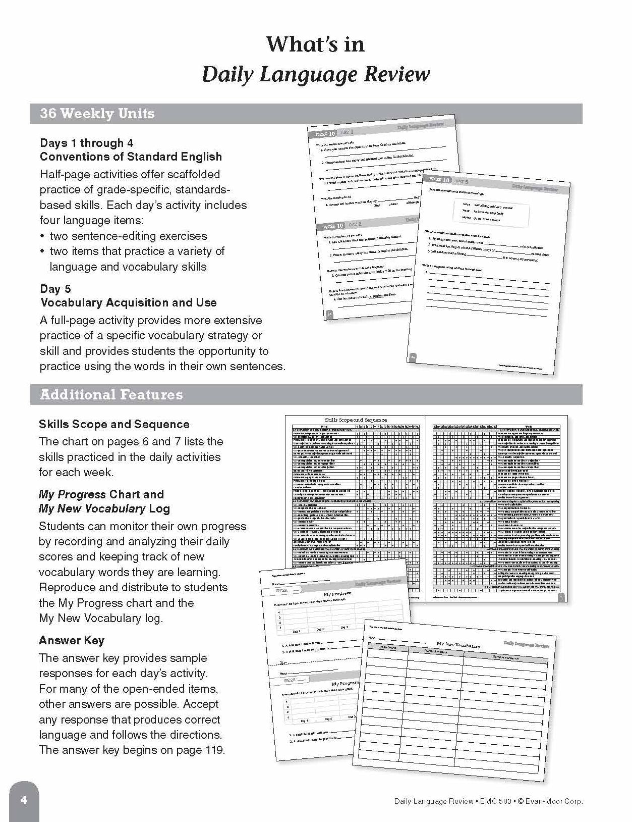 Daily Language Review Grade 5