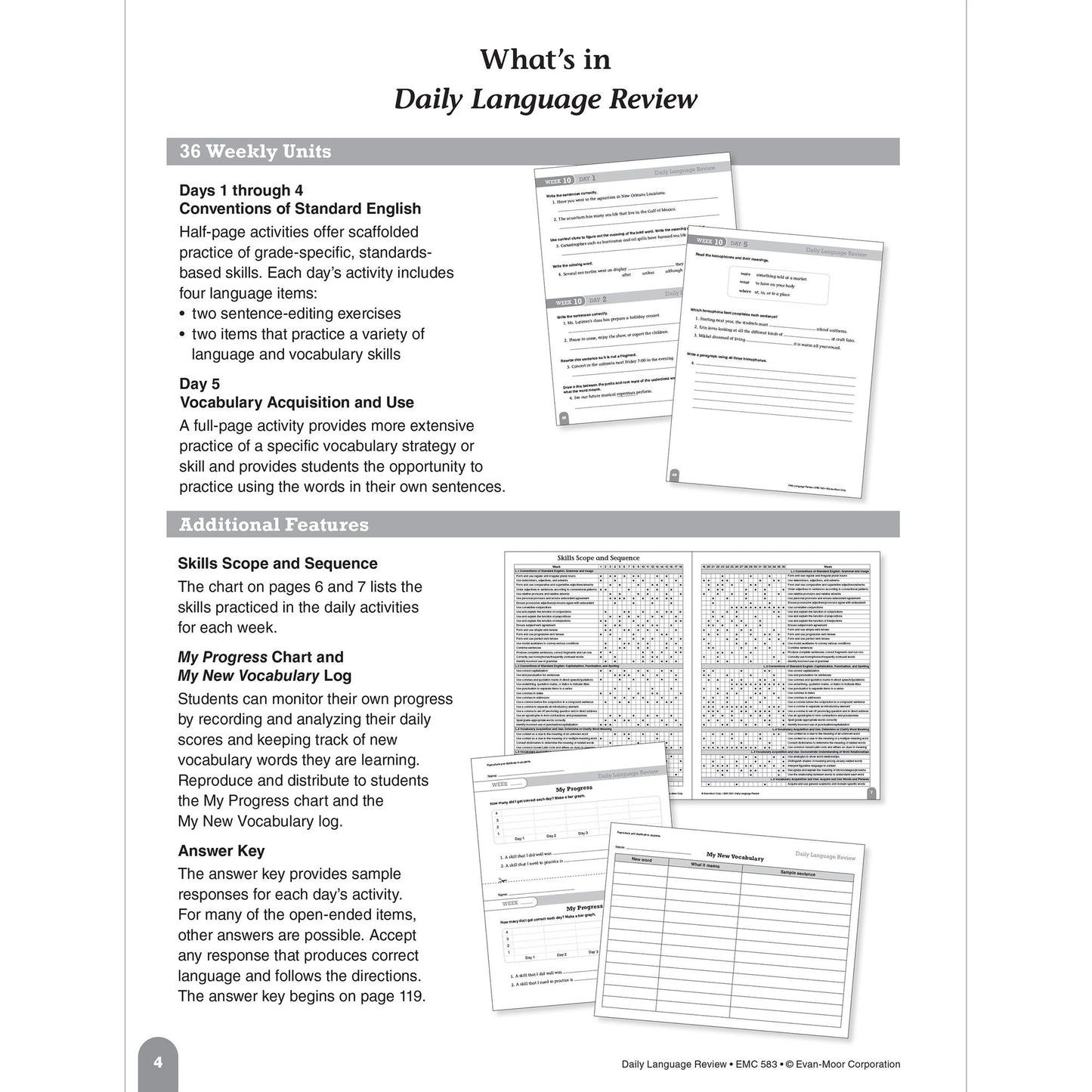 Daily Language Review Grade 5