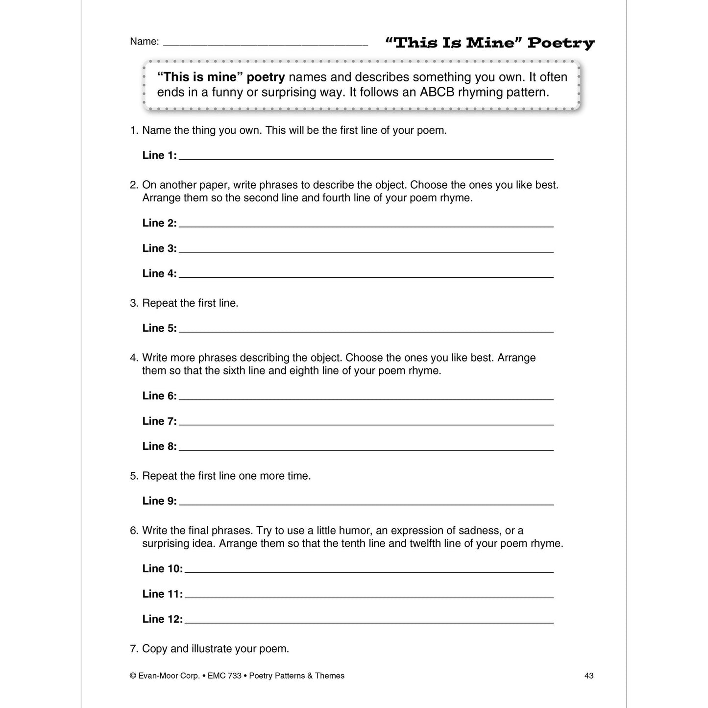 Poetry Patterns