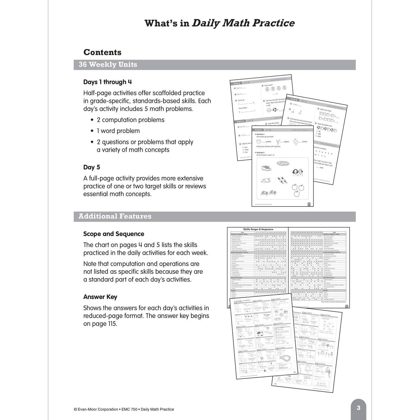 Daily Math Practice, Grade 1