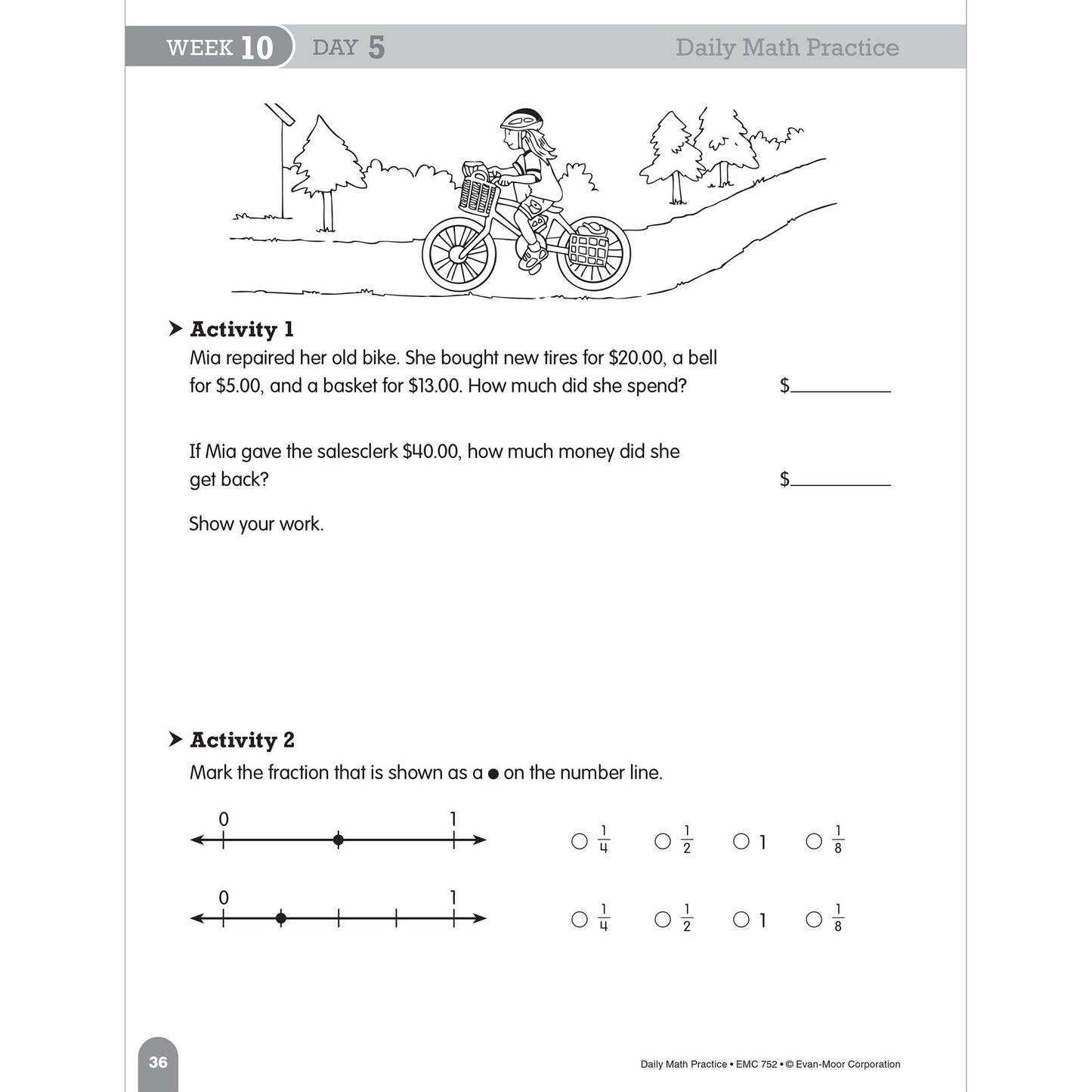 Daily Math Practice, Grade 3