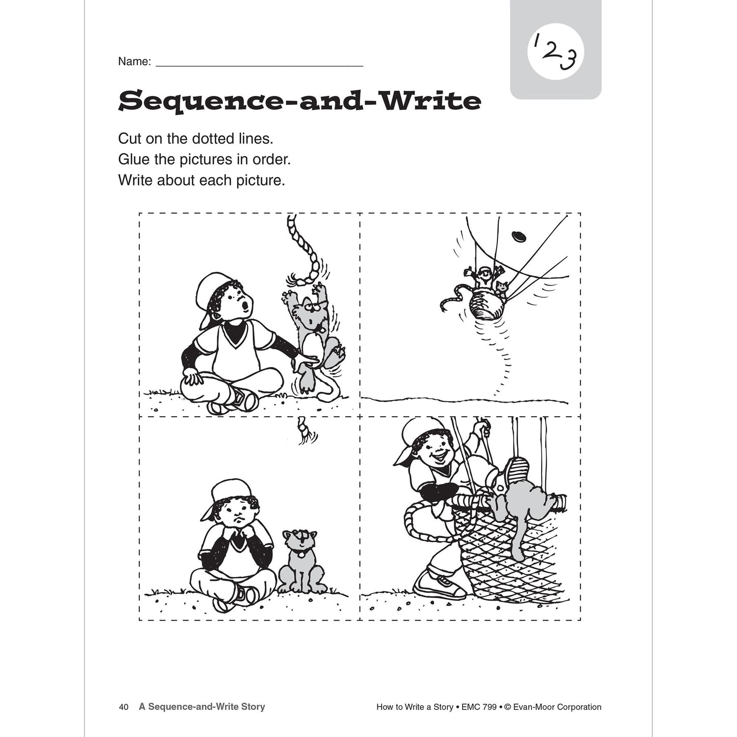 How To Write A Story, Grades 1-3