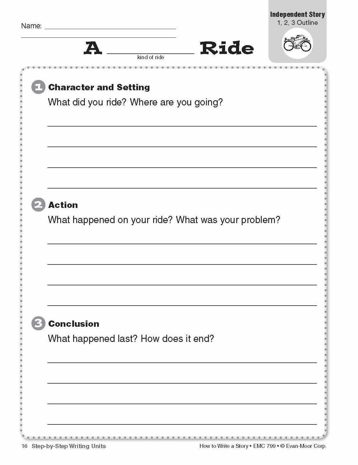 How To Write A Story, Grades 1-3