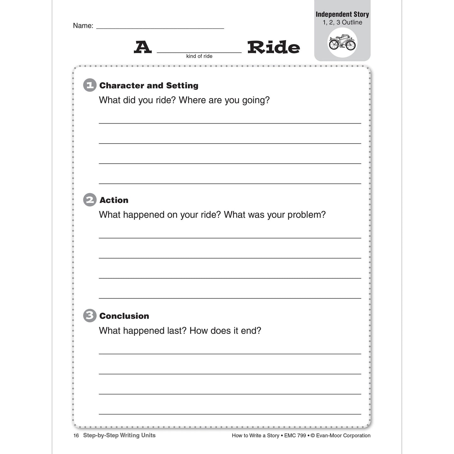 How To Write A Story, Grades 1-3