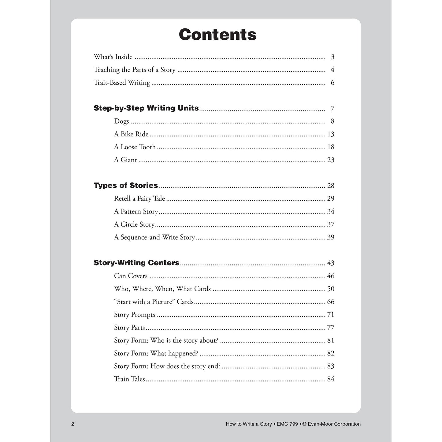 How To Write A Story, Grades 1-3