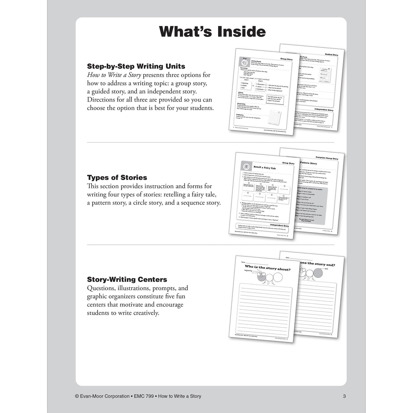 How To Write A Story, Grades 1-3