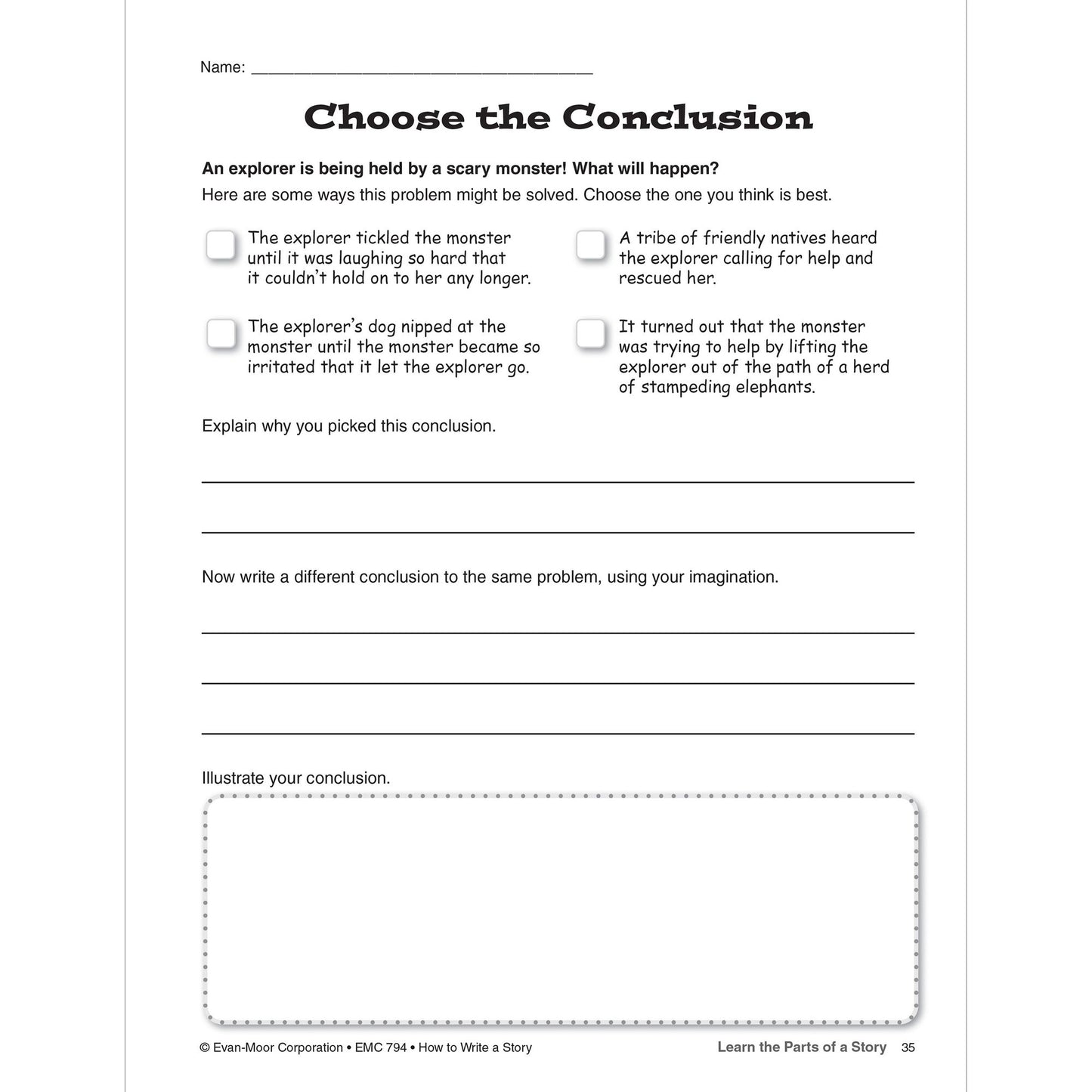 How To Write A Story, Grades 4-6