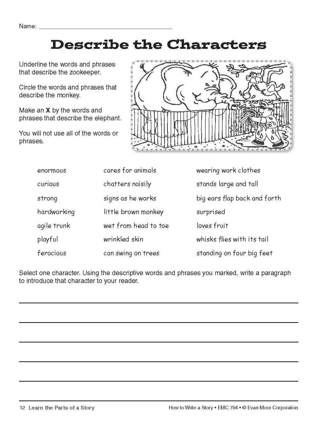 How To Write A Story, Grades 4-6