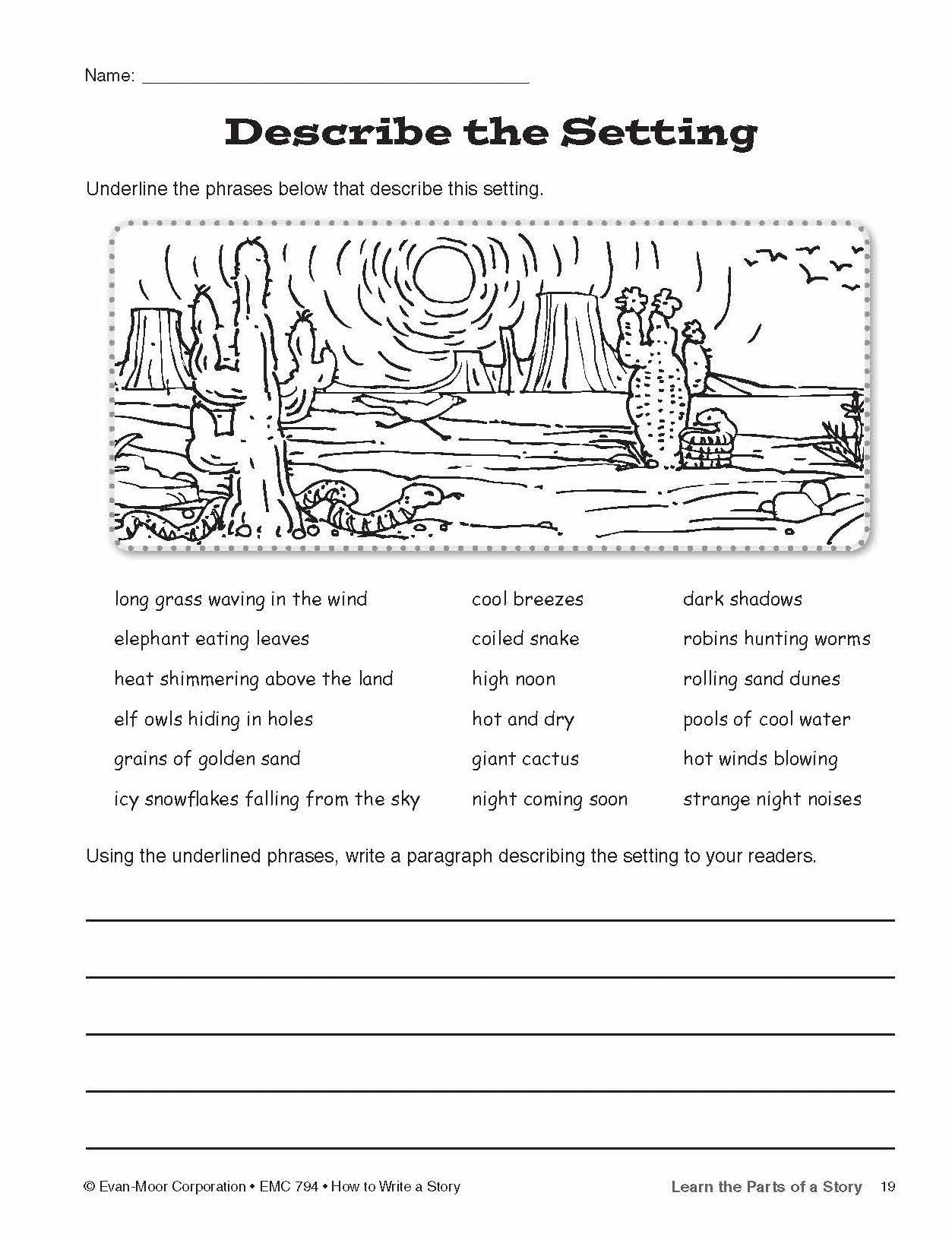 How To Write A Story, Grades 4-6