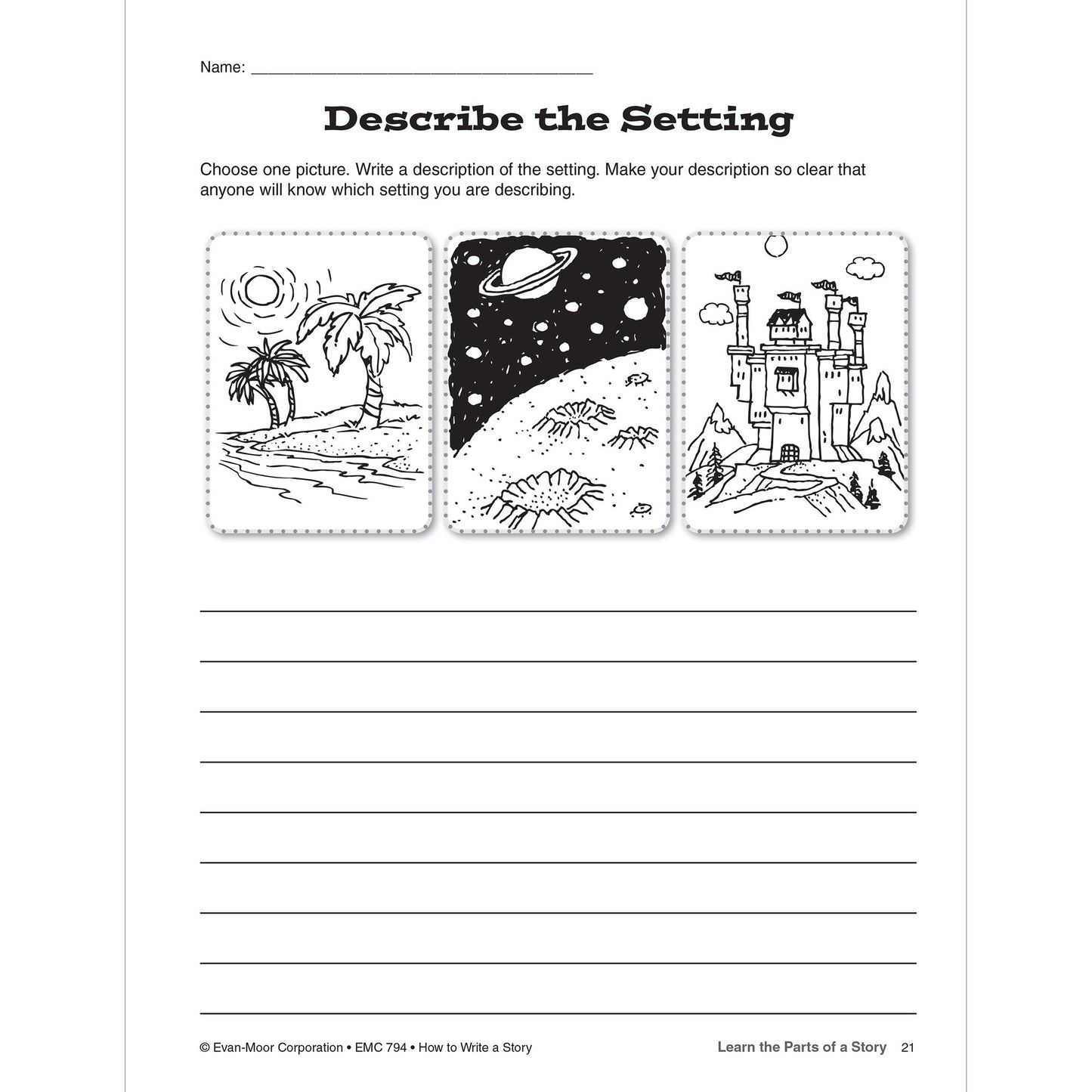How To Write A Story, Grades 4-6