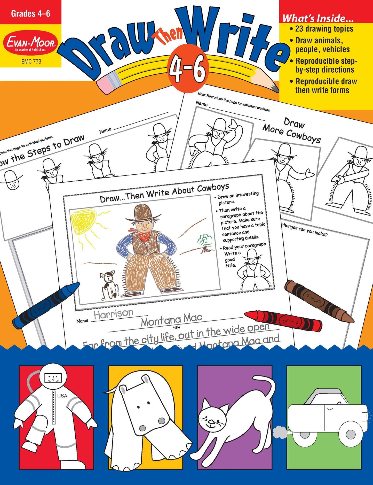 Draw...then Write, Grades 4-6