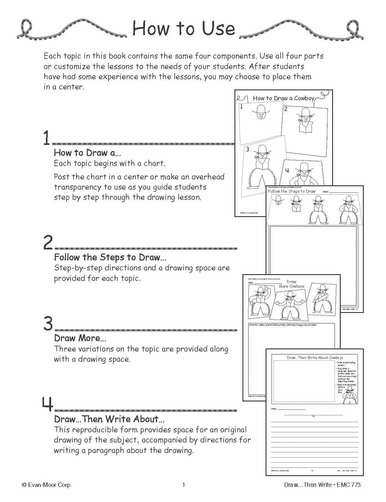 Draw...then Write, Grades 4-6