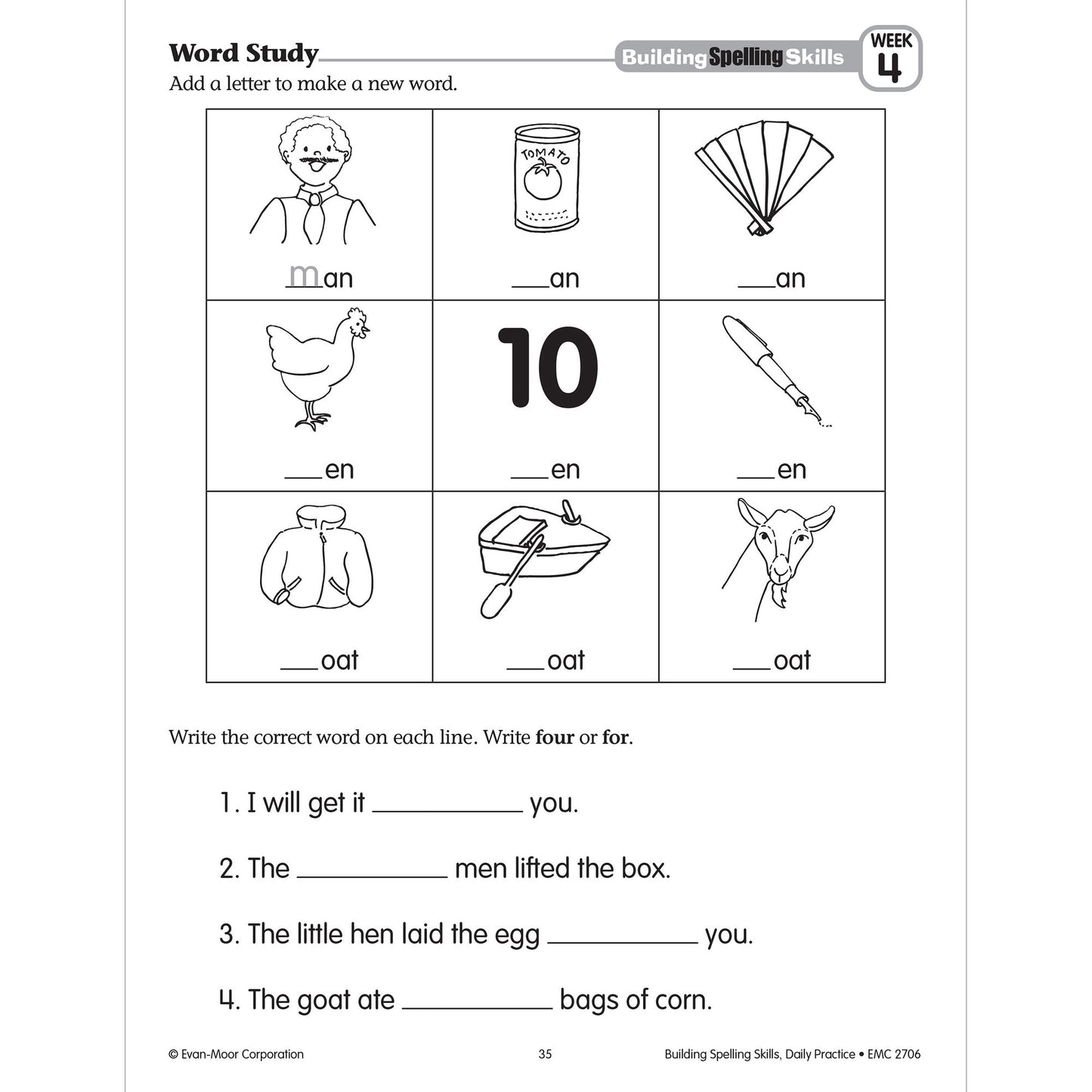 Building Spelling Skills, Grade 2