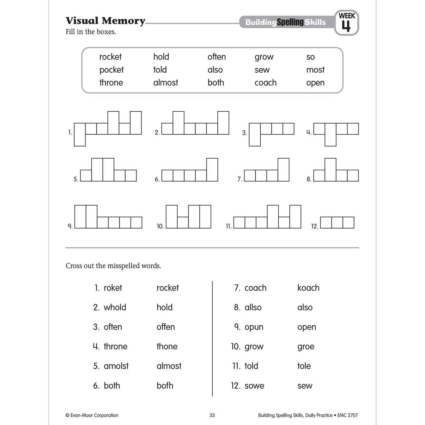 Building Spelling Skills, Grade 3
