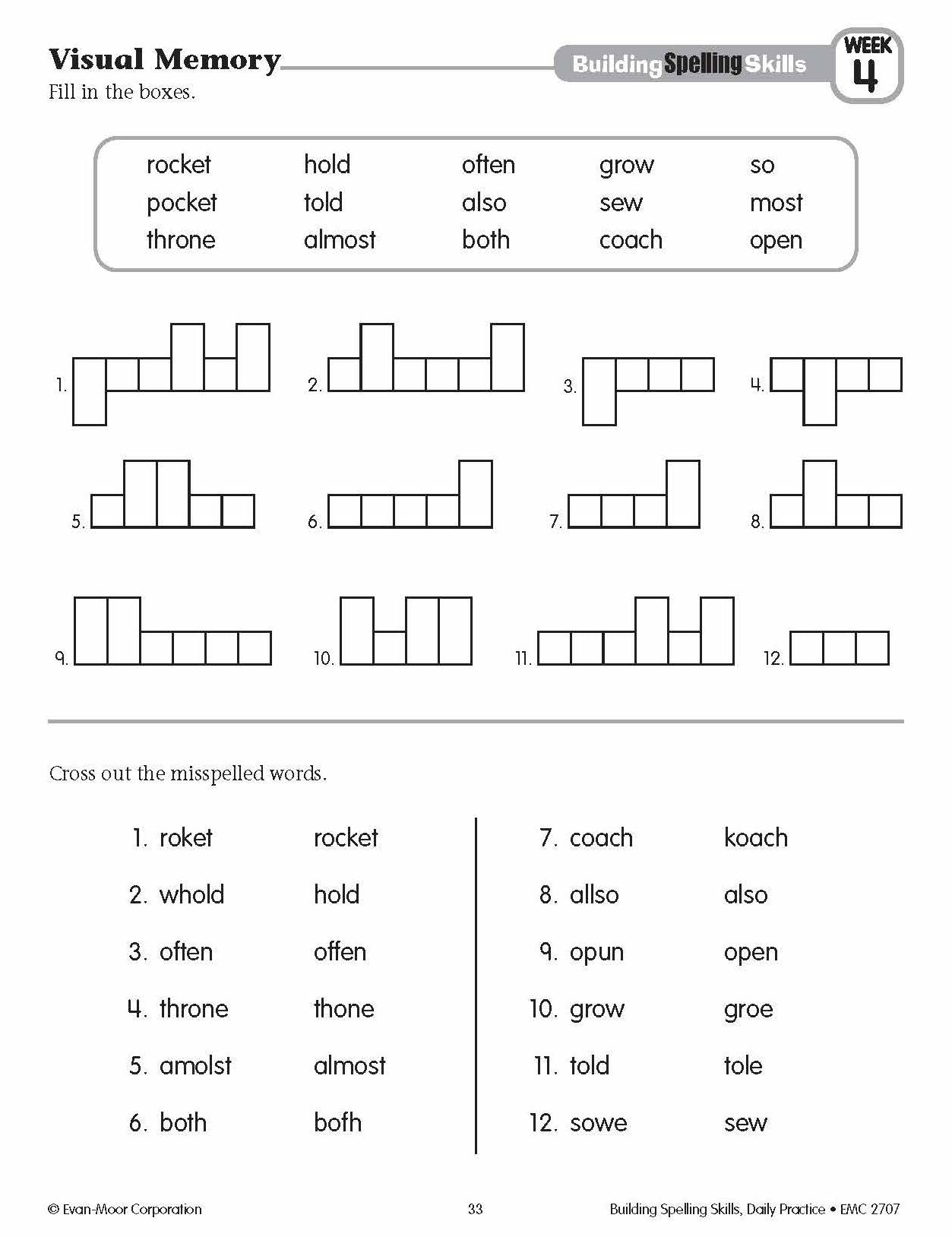 Building Spelling Skills, Grade 3
