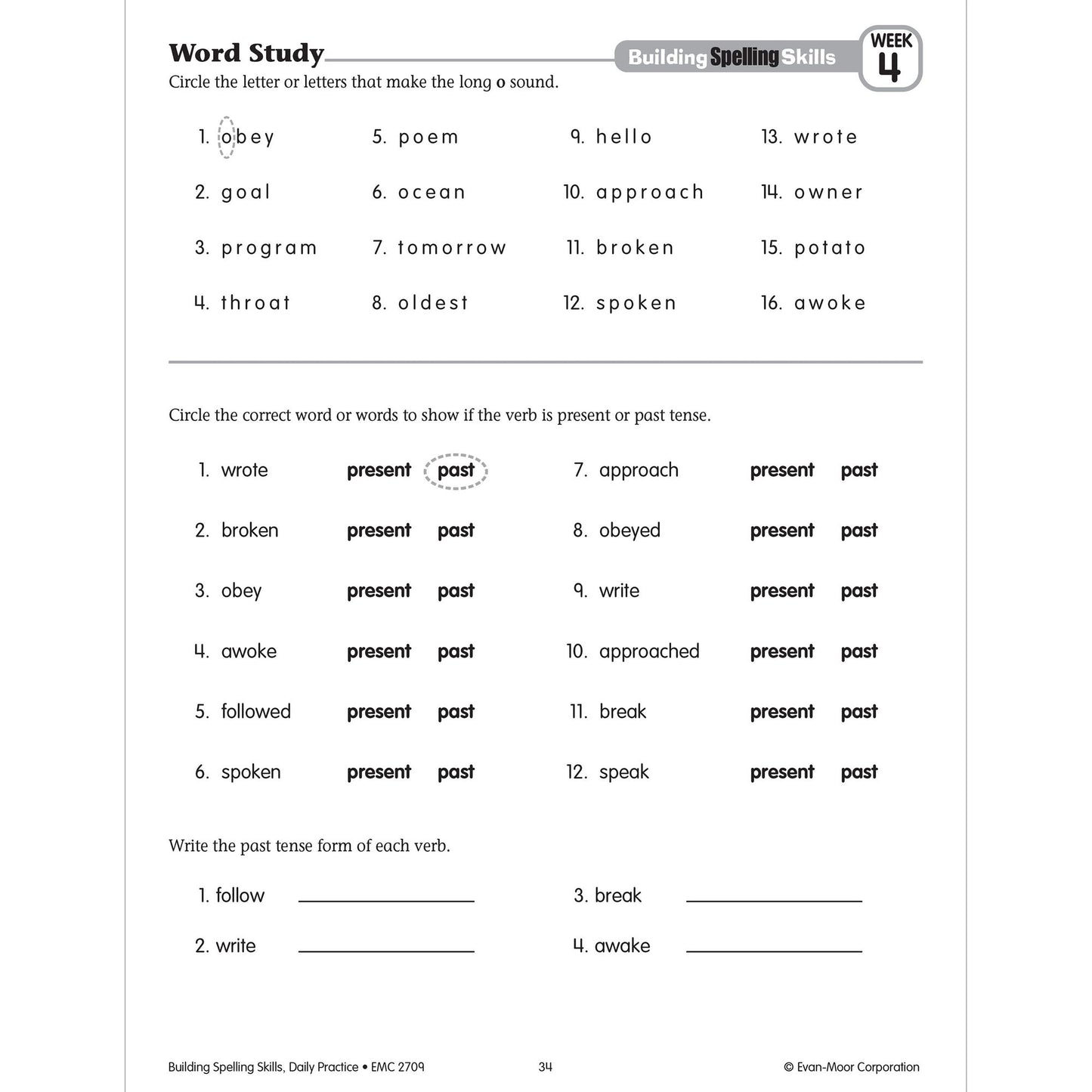 Building Spelling Skills, Grade 5