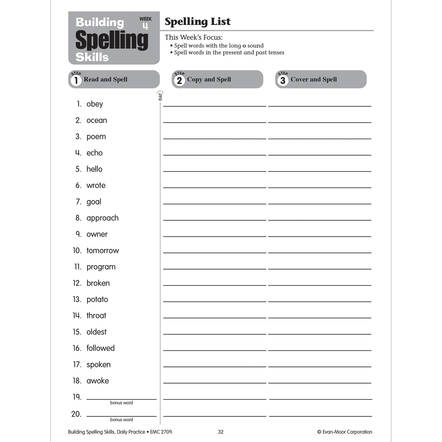 Building Spelling Skills, Grade 5