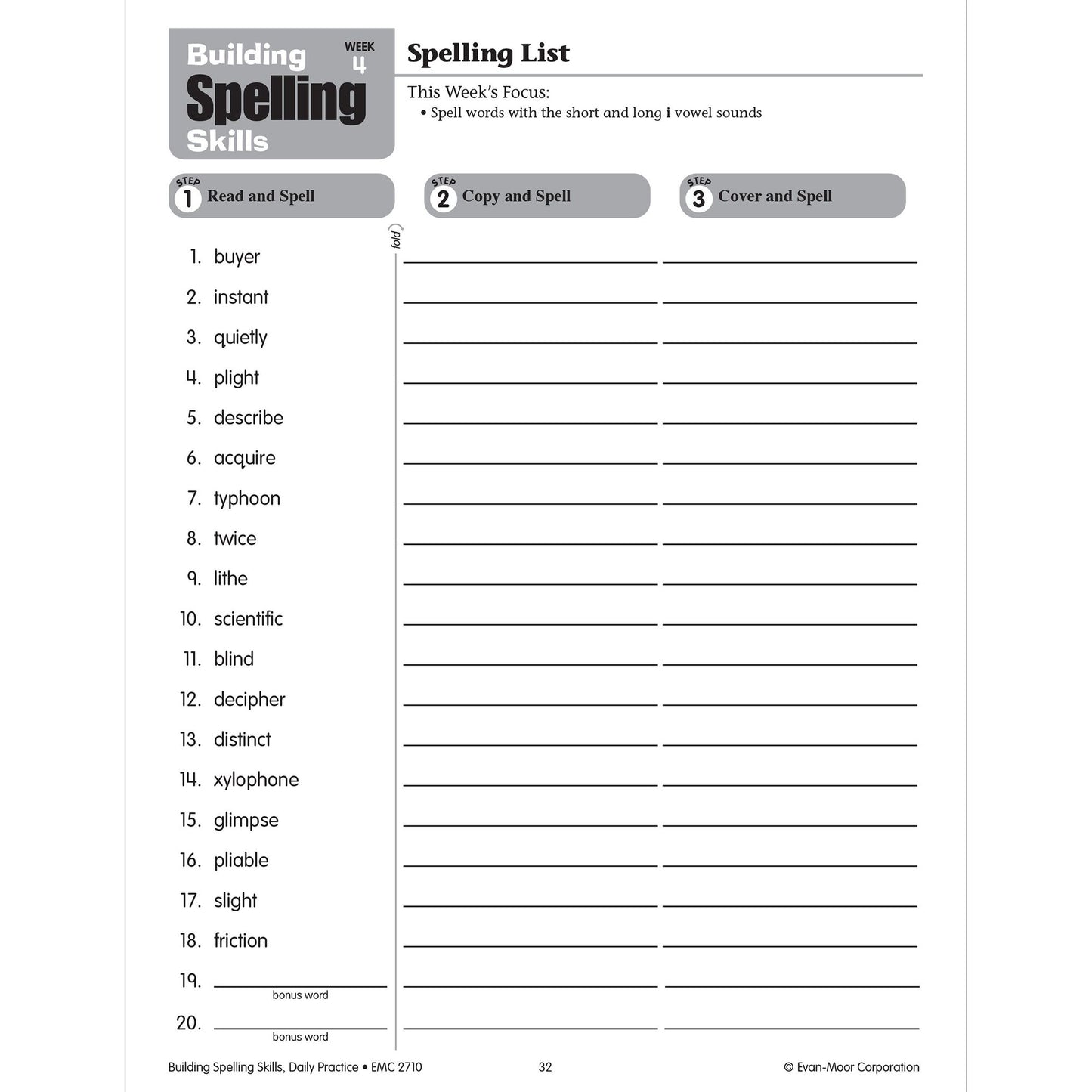 Building Spelling Skills, Grade 6