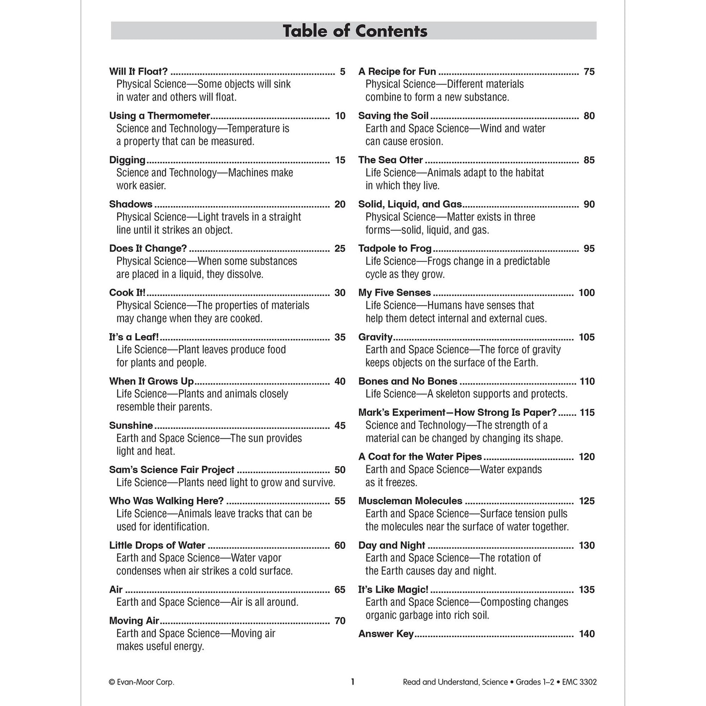Read & Understand Science Grades 1-2