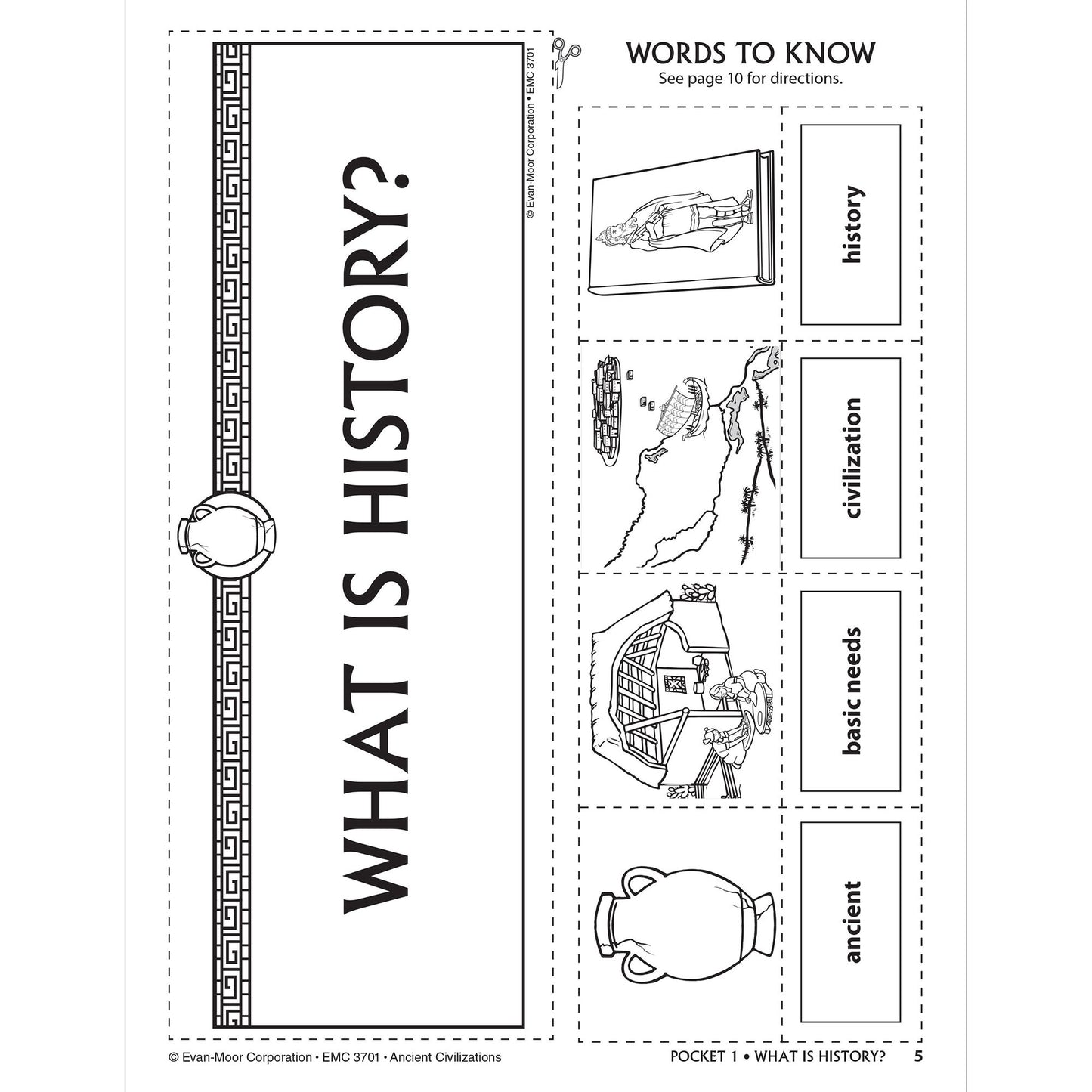 History Pockets, Ancient Civilizations, Grades 1-3