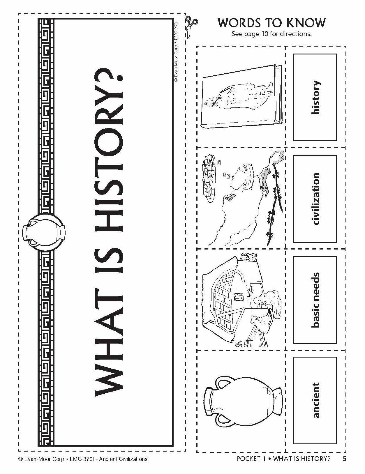 History Pockets, Ancient Civilizations, Grades 1-3
