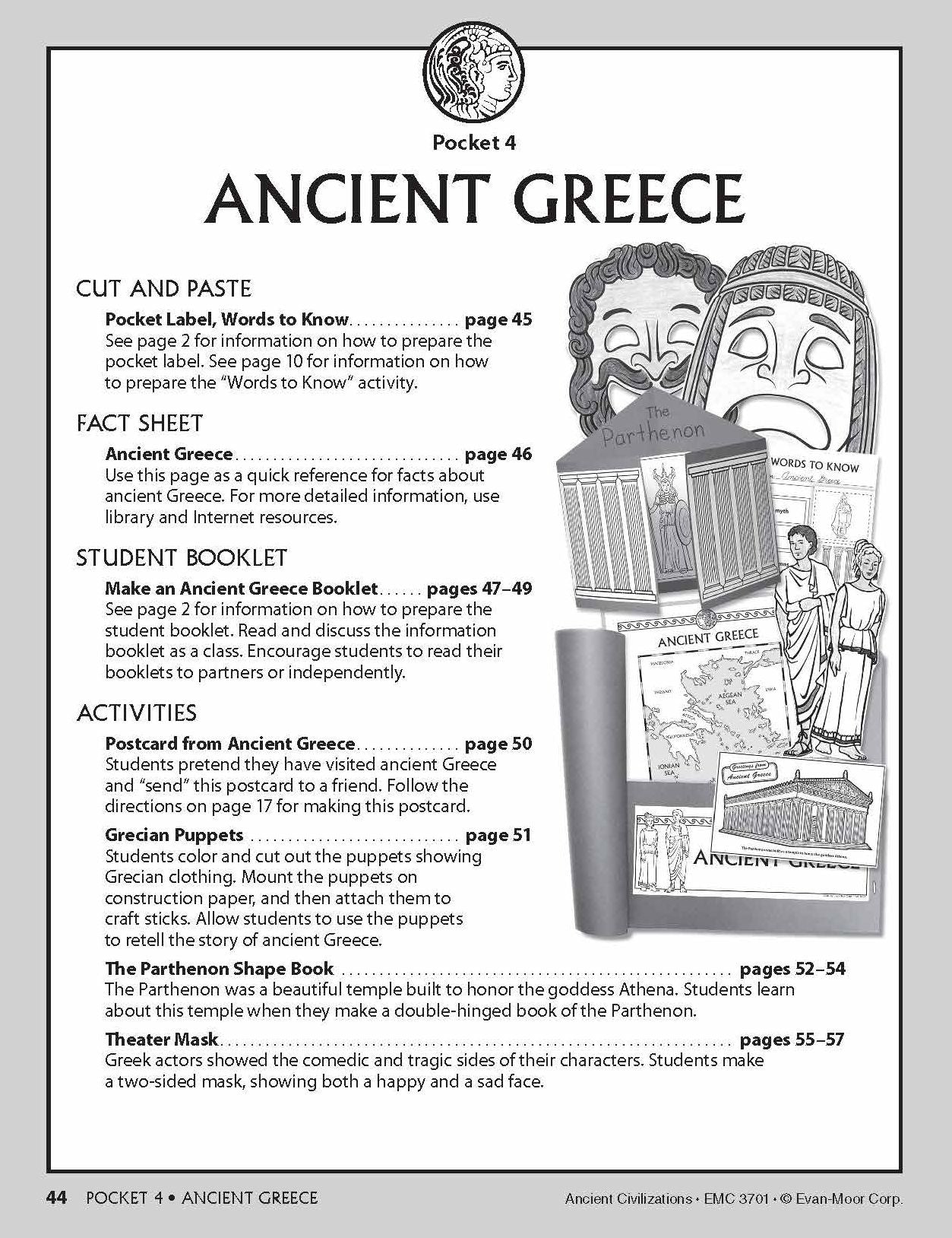 History Pockets, Ancient Civilizations, Grades 1-3