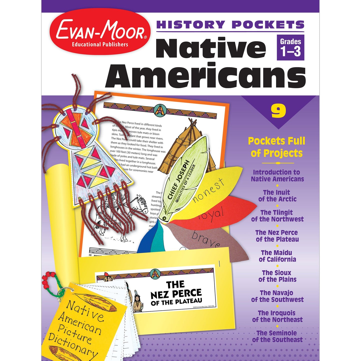History Pockets, Native Americans, Grades 1-3