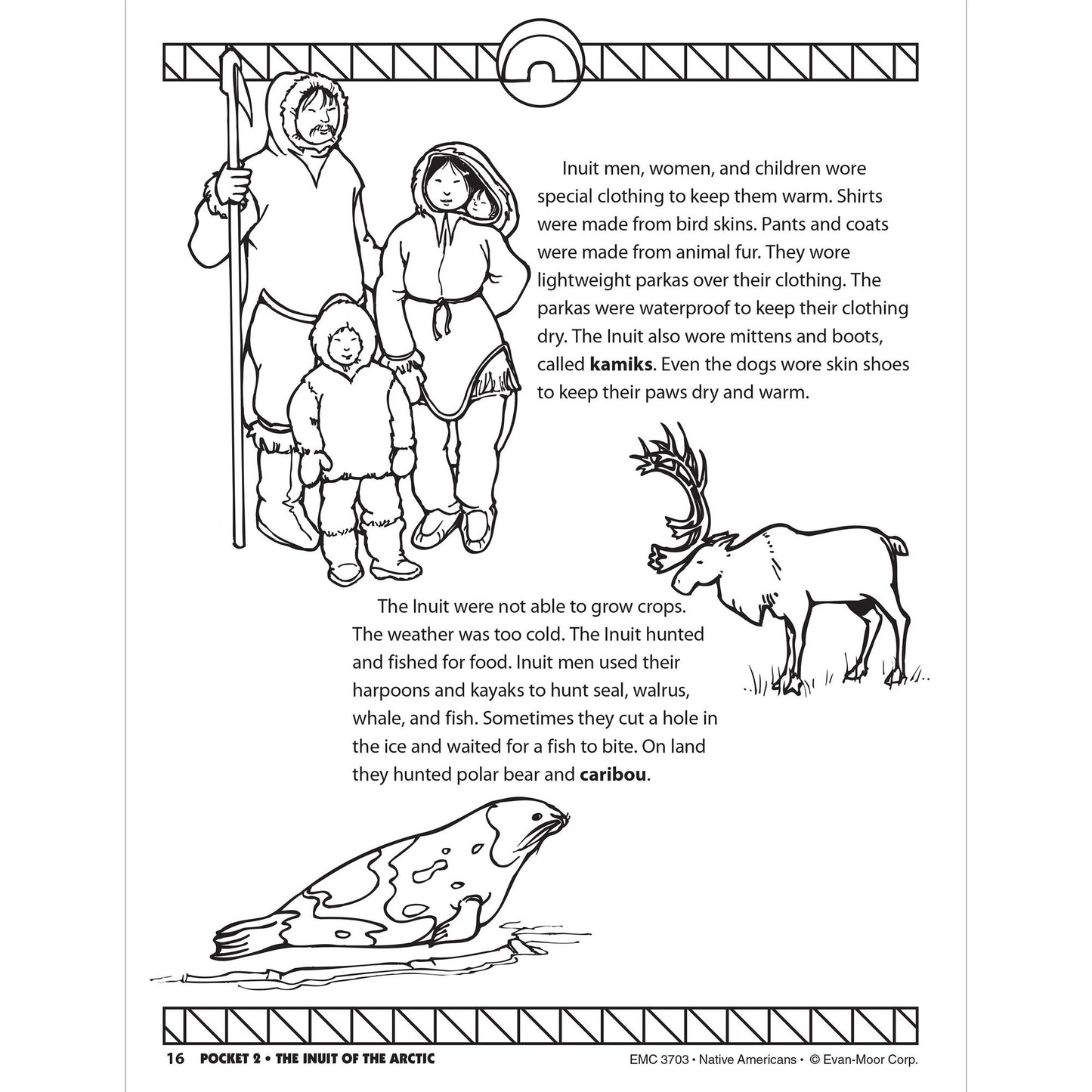 History Pockets, Native Americans, Grades 1-3