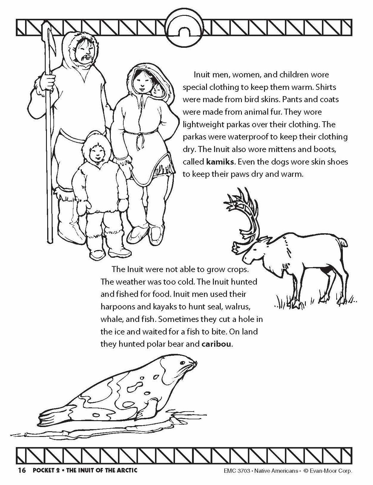 History Pockets, Native Americans, Grades 1-3