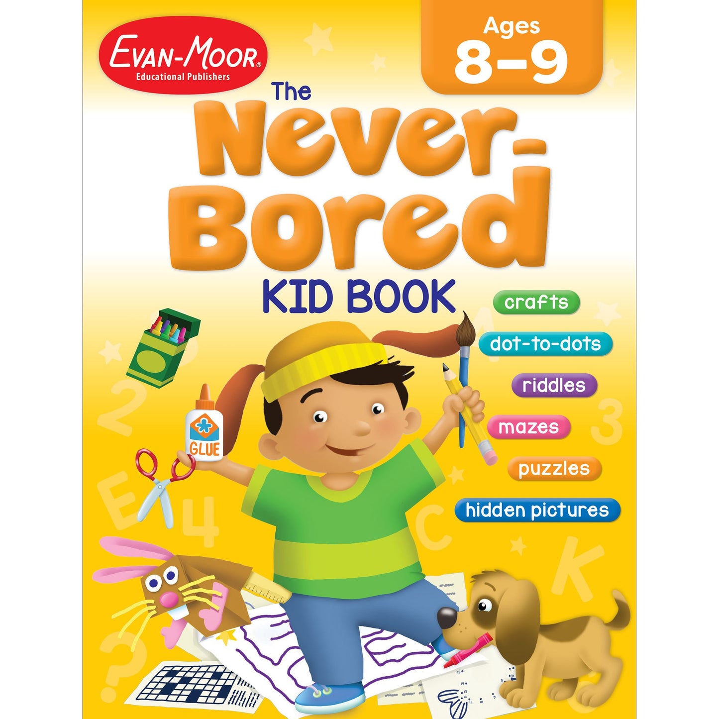 The Never-Bored Kid Book, Ages 8-9