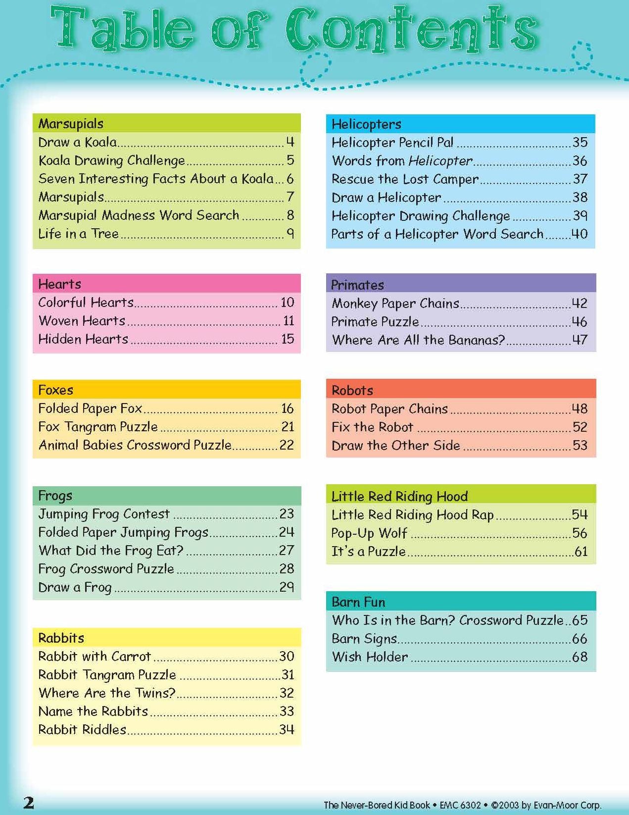 The Never-Bored Kid Book, Ages 8-9