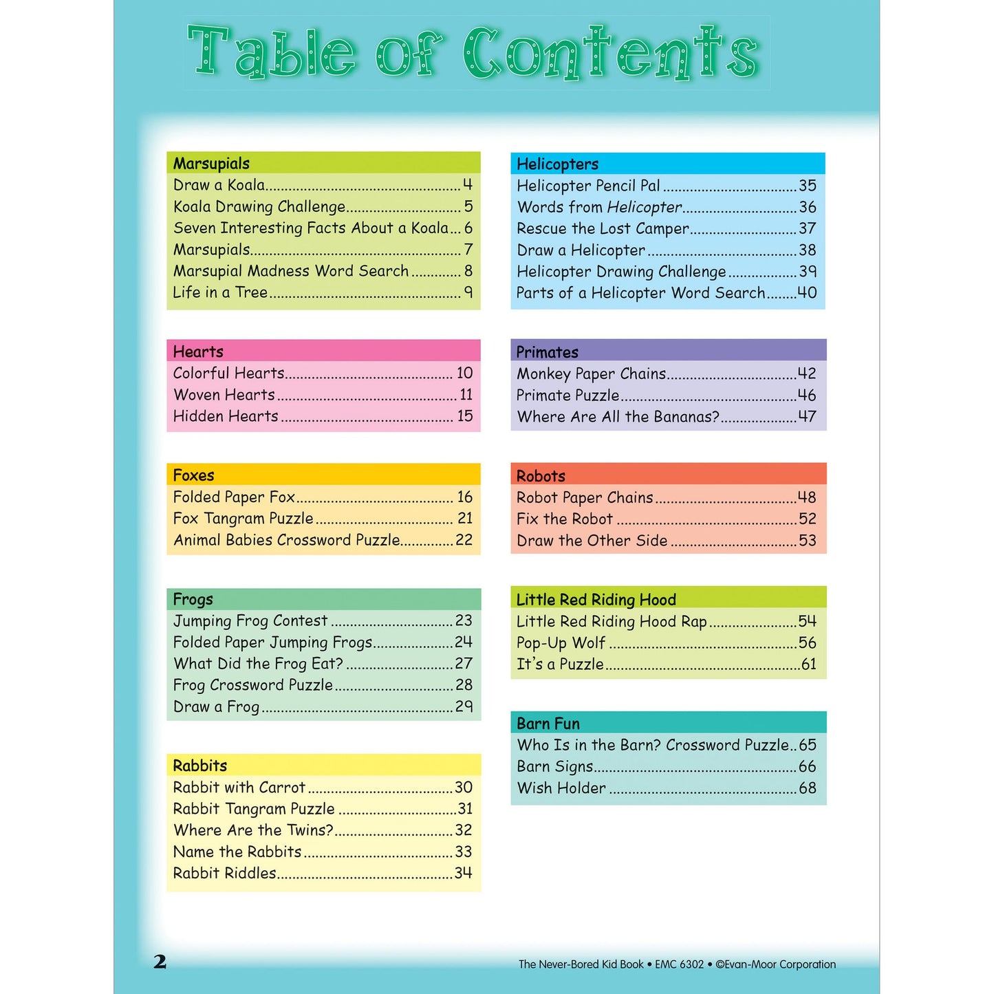 The Never-Bored Kid Book, Ages 8-9