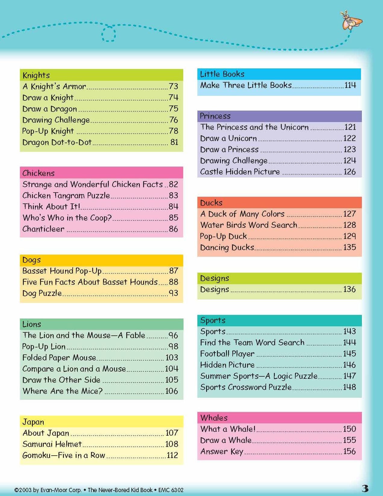 The Never-Bored Kid Book, Ages 8-9