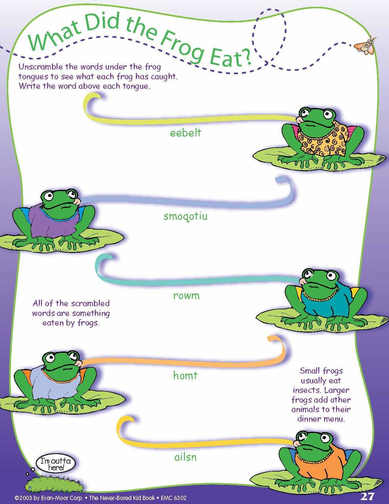 The Never-Bored Kid Book, Ages 8-9