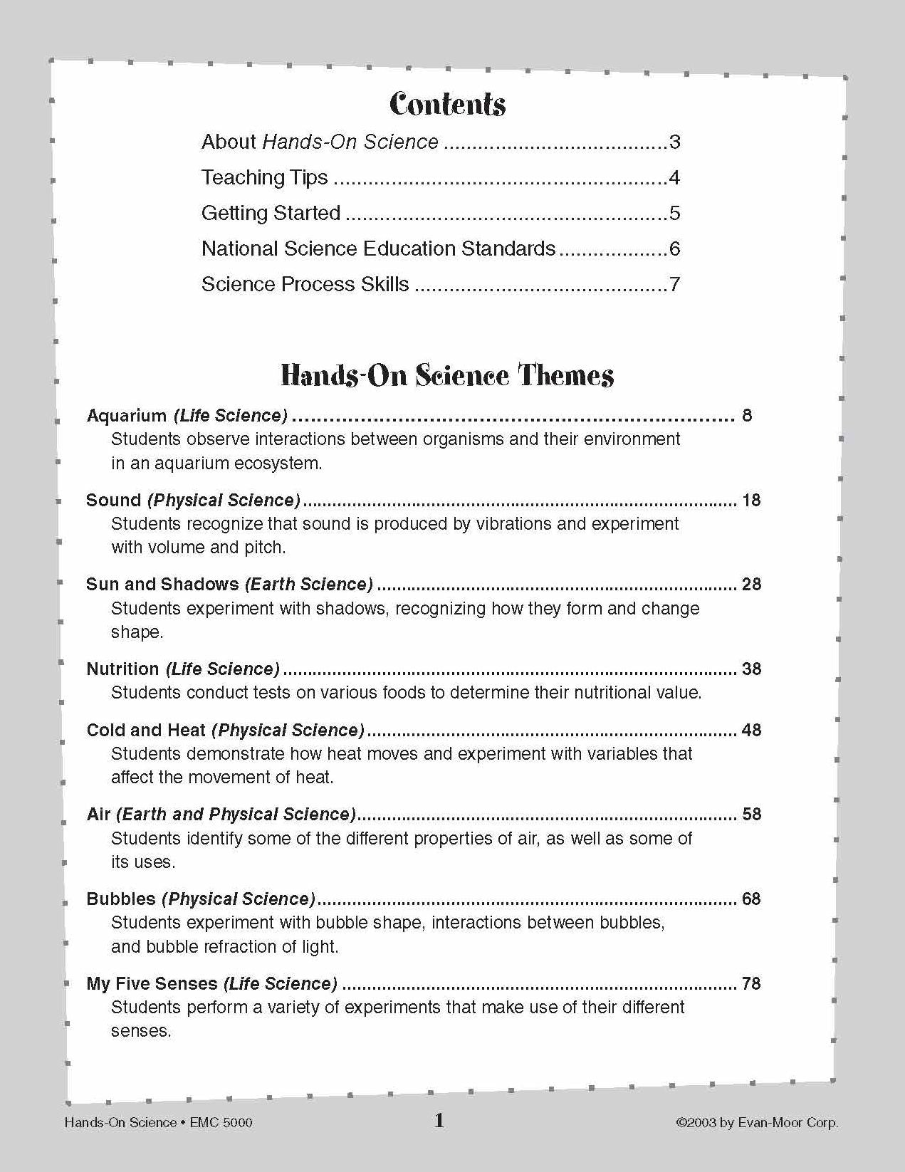 Hands-On Science Themes