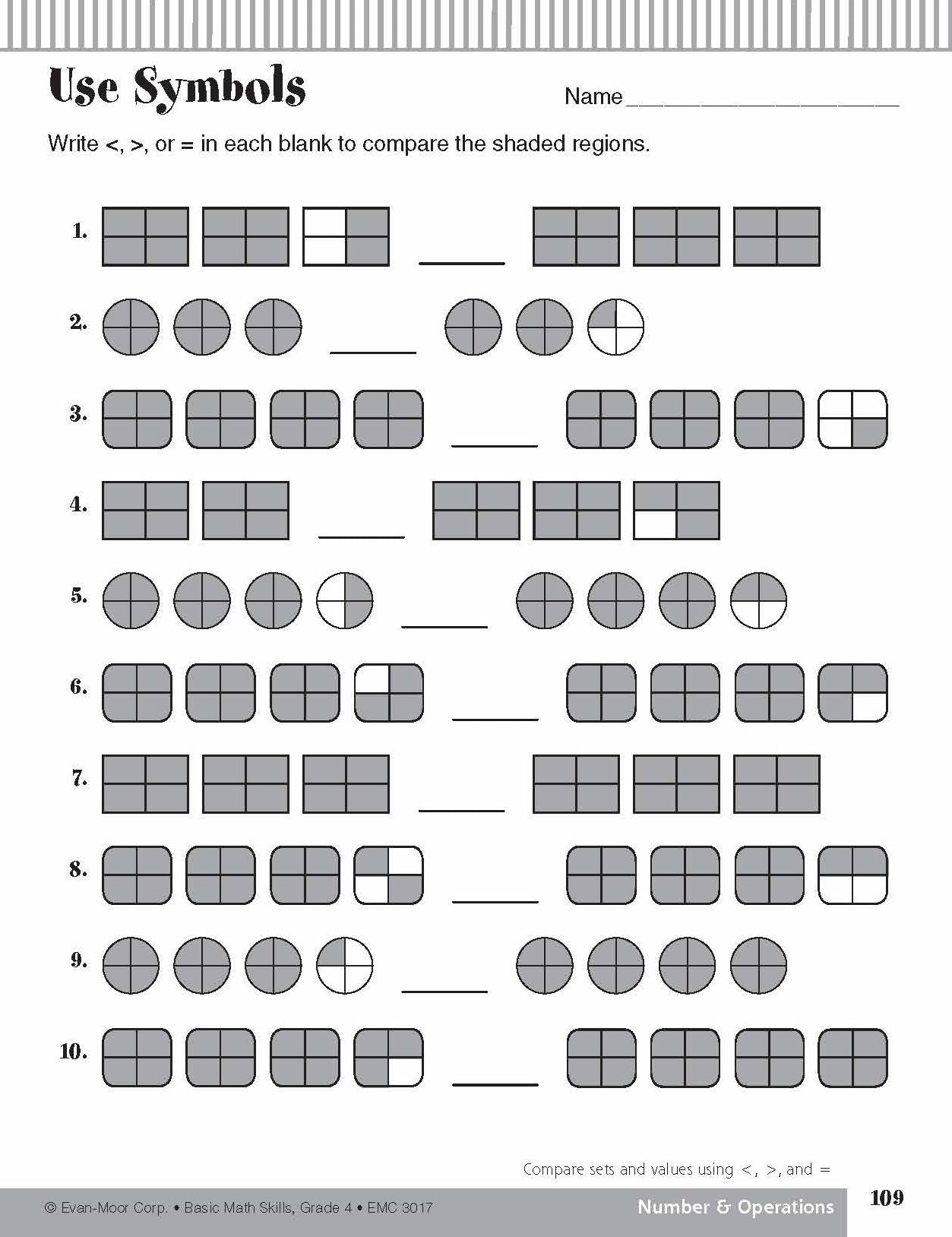Basic Math Skills Grade 4