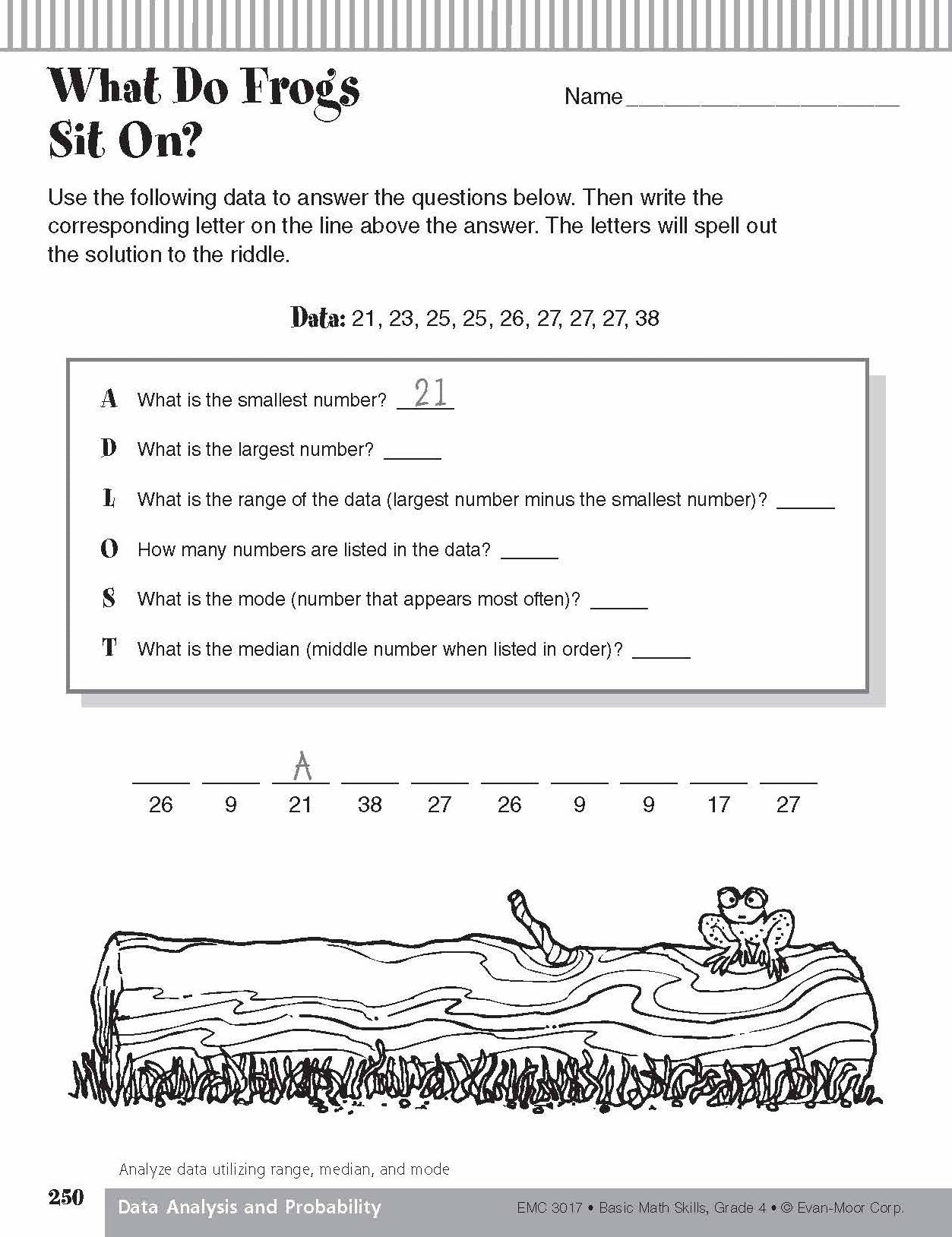 Basic Math Skills Grade 4