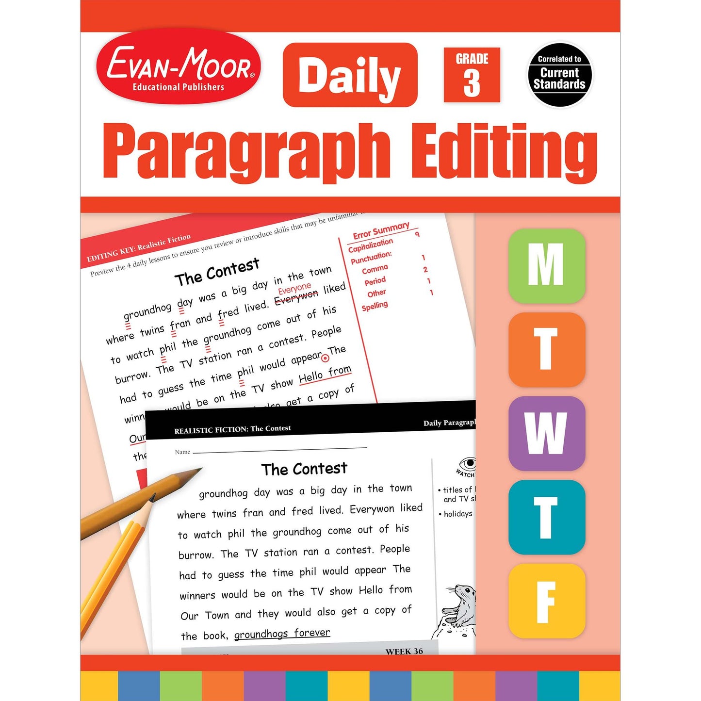 Daily Paragraph Editing Grade 3