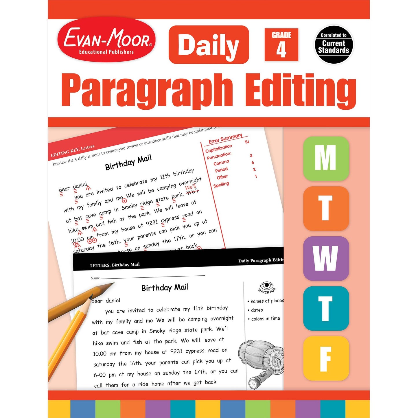 Daily Paragraph Editing Grade 4